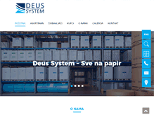 Tablet Screenshot of deus-system.com